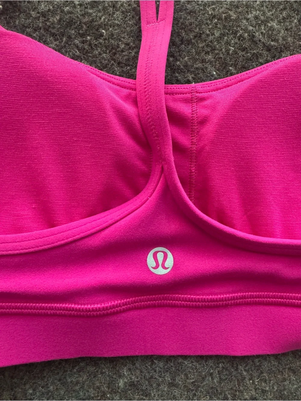 lululemon athletica Hot Pink Strappy Sports Bra